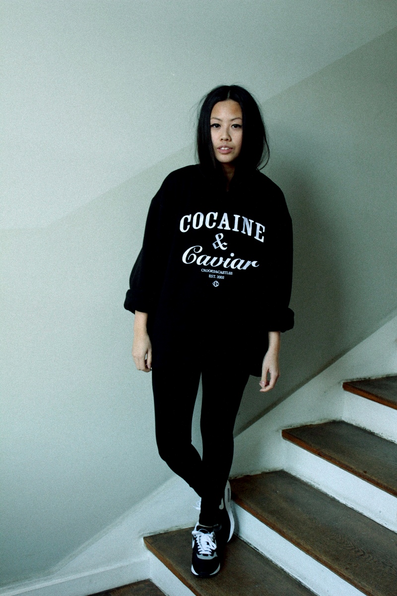OOTD: MOMENTUM Headphones + Crooks&Castles 'Cocaine & Caviar' Sweater